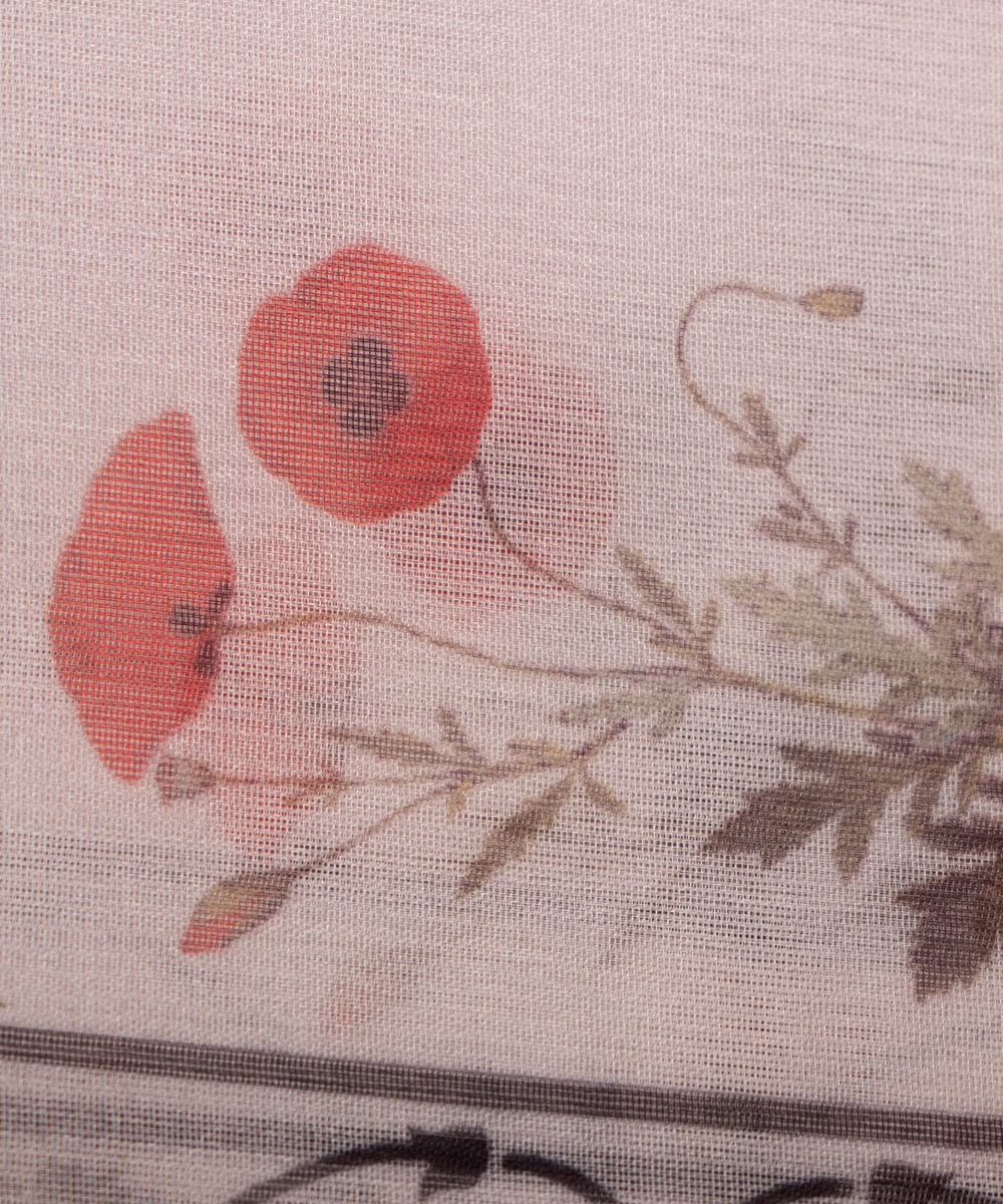 Printed Organza Fabric Online Shopping Material Saree Skirt