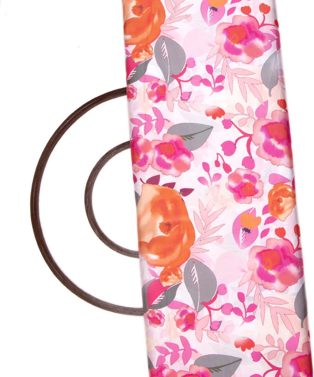 Floral Print Modal Satin Bamberg Satin Fabric Material Saree Kurta Fashion