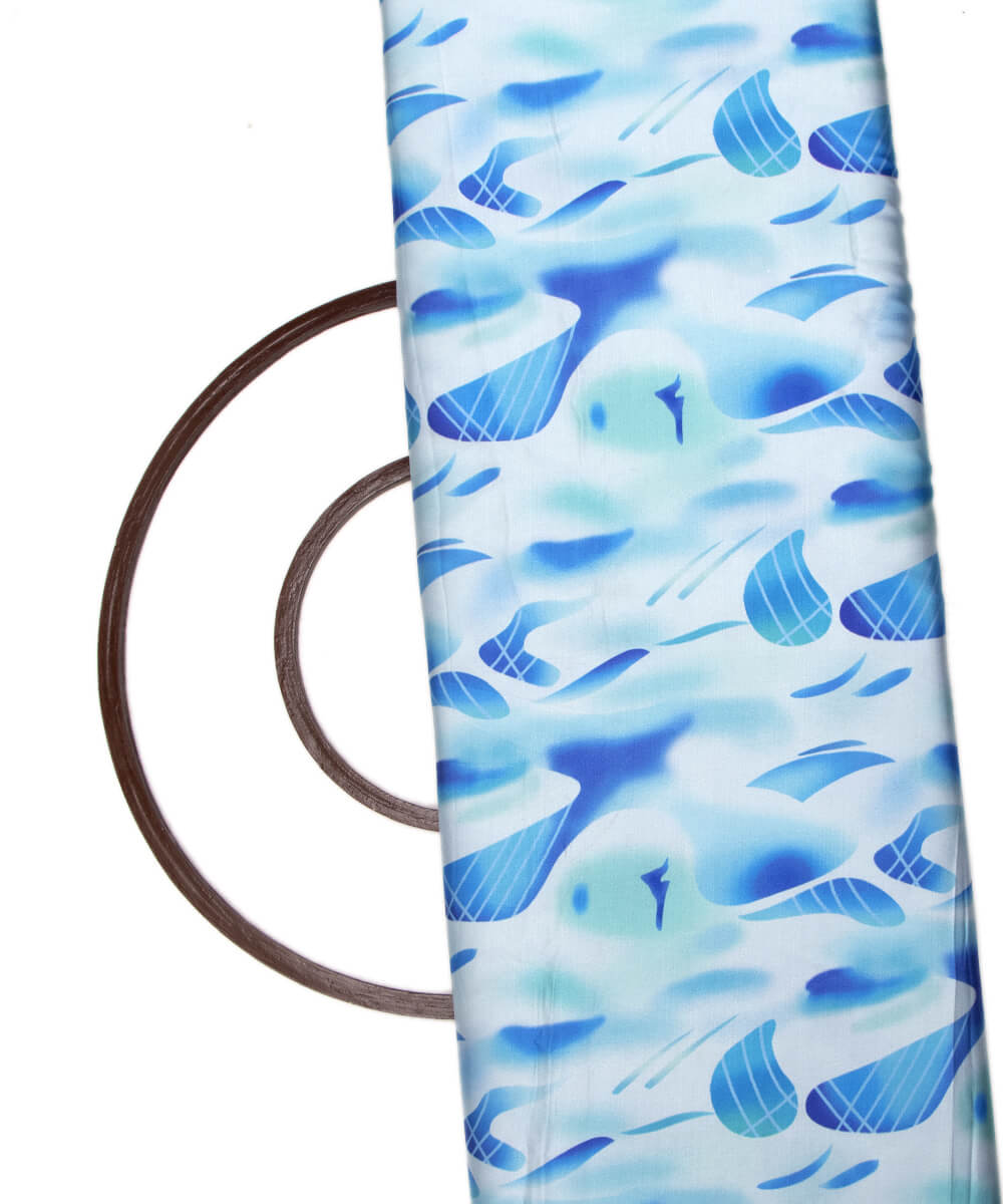 Floral Print Modal Satin Bamberg Satin Fabric Material Saree Kurta Fashion