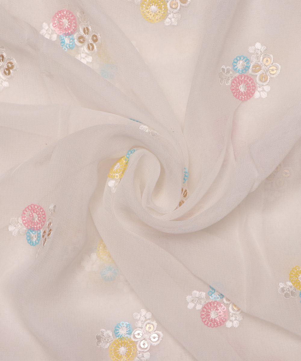 Buy Now Best Pure Georgette Dyeable Fabric At FabricDekho