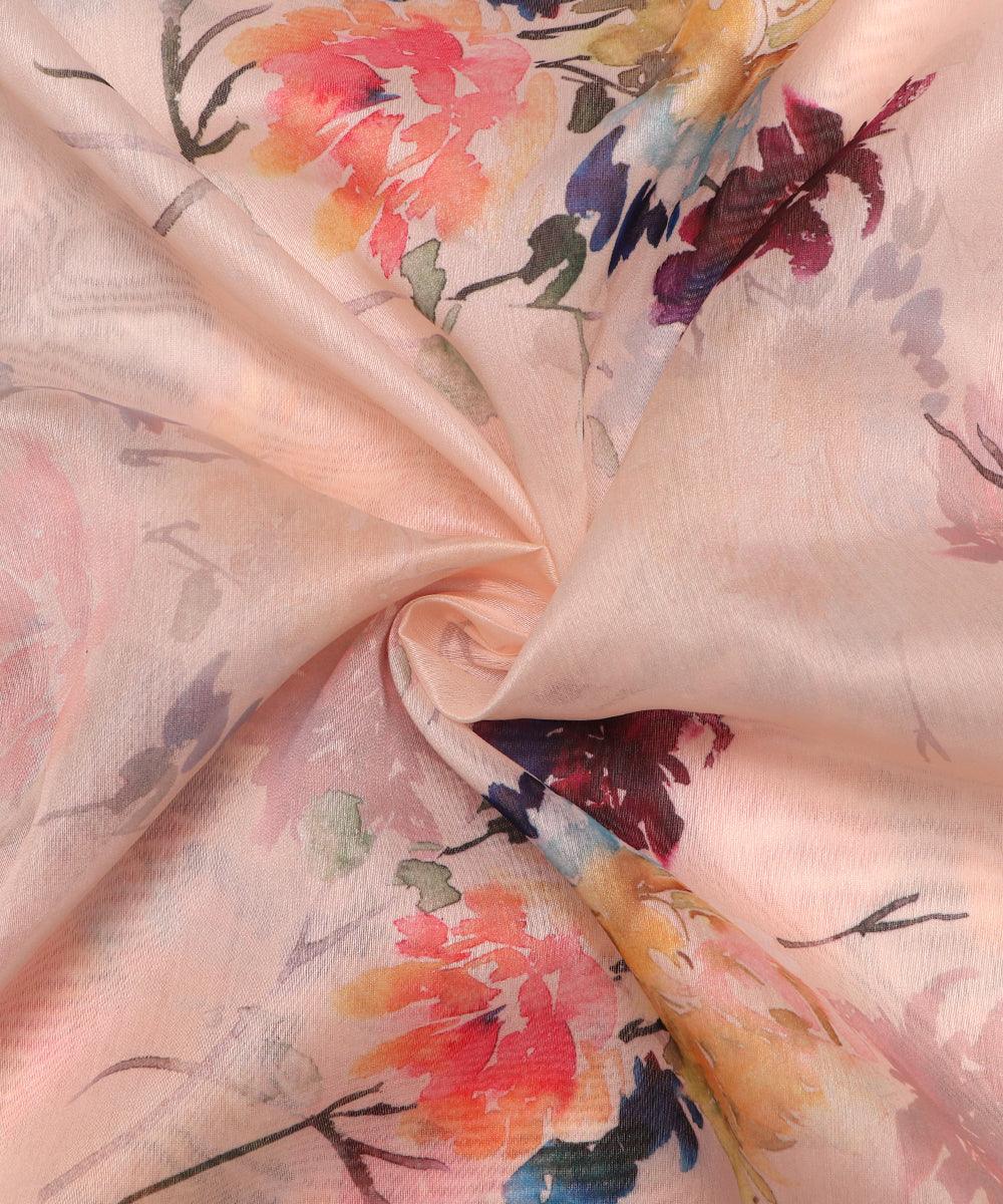 Chanderi Printed Fabric