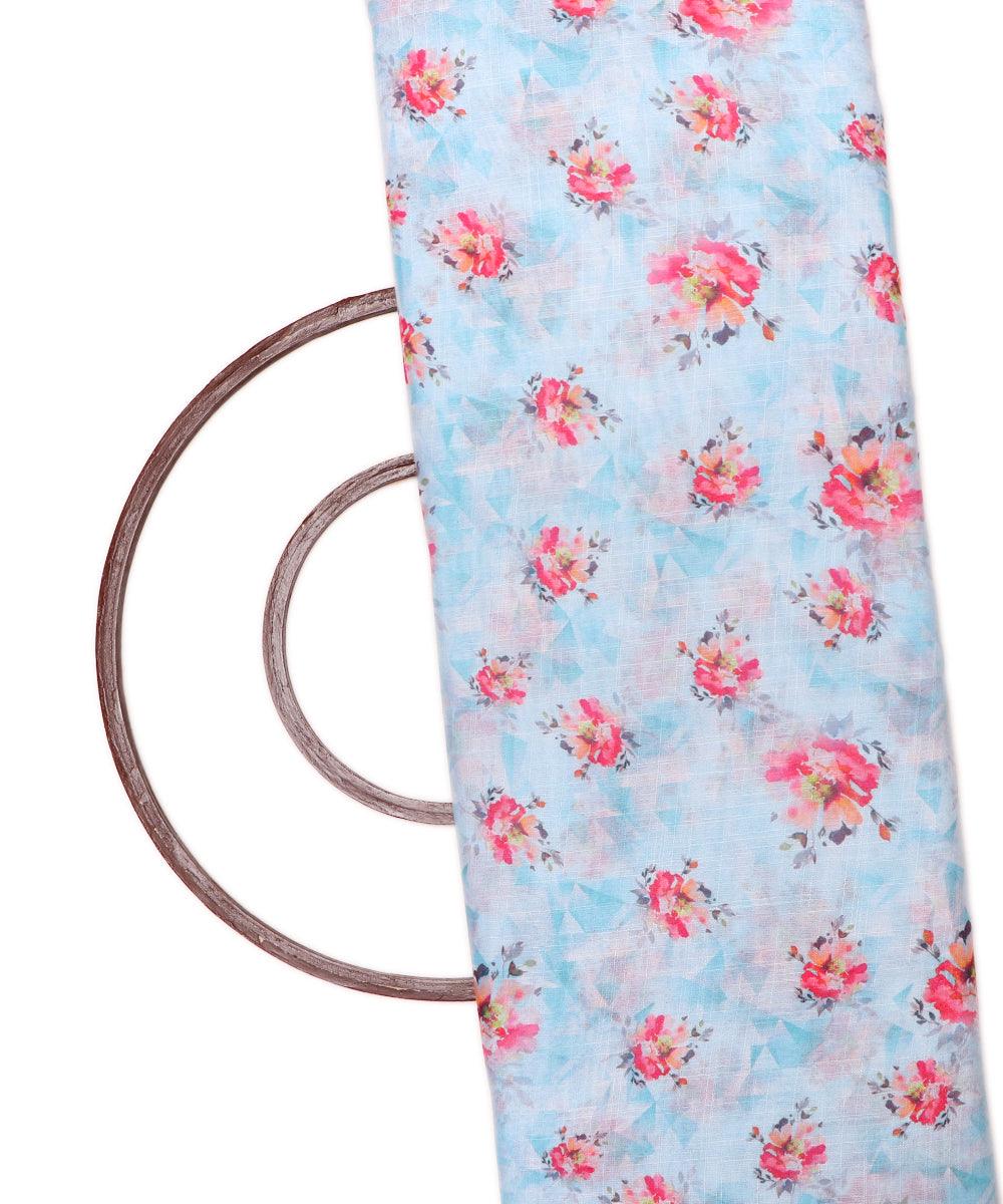 Printed Cotton Linen Fabric Online India