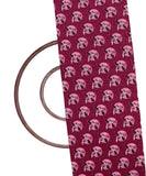 Wine Colour Kids Digital Print Muslin Fabric