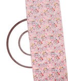 Pastel Pink Colour Kids Digital Print Muslin Fabric