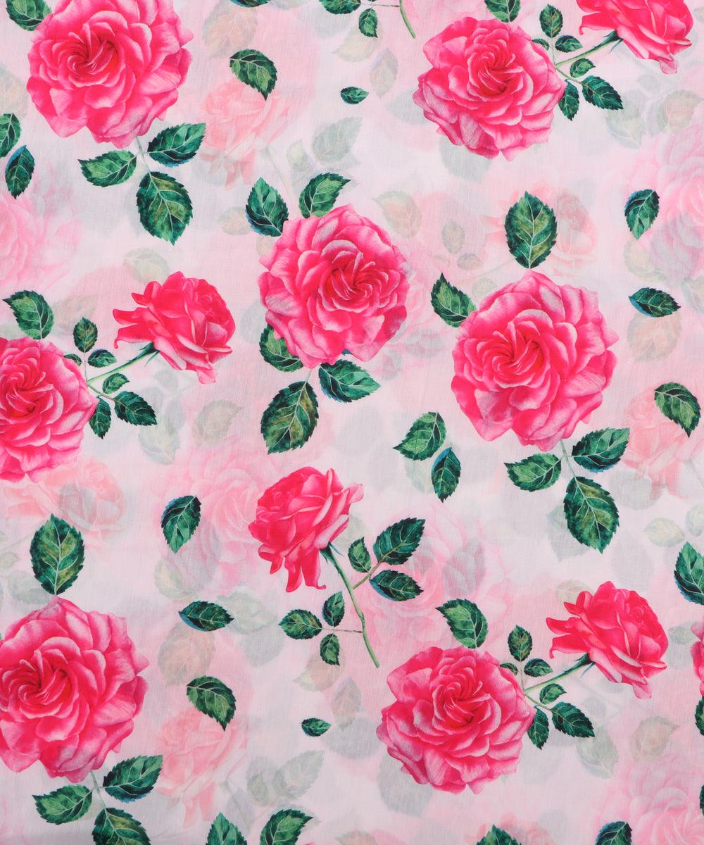 Printed Muslin Fabric At Fabric Dekho