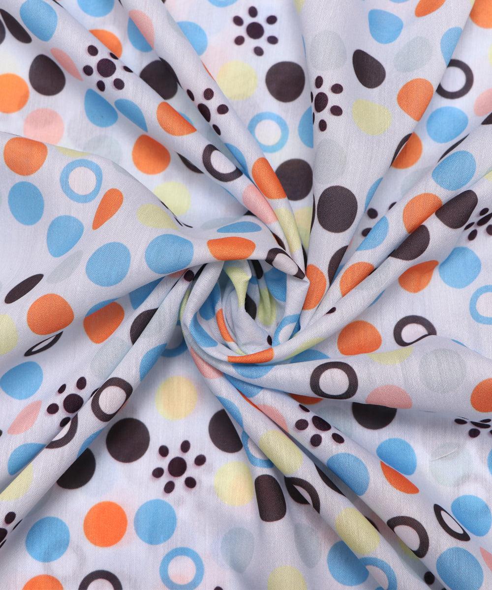 Printed Muslin Fabric At Fabric Dekho