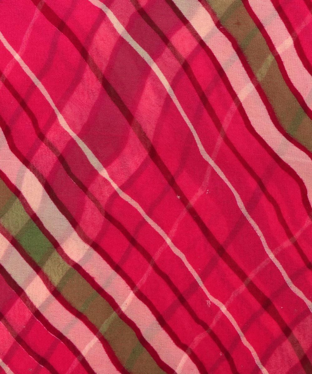 Buy Now Leheriya Georgette Fabric Kurti Cloth Material Online