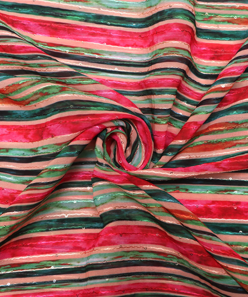 Digital Print Georgette Fabric Online Fabric Dekho