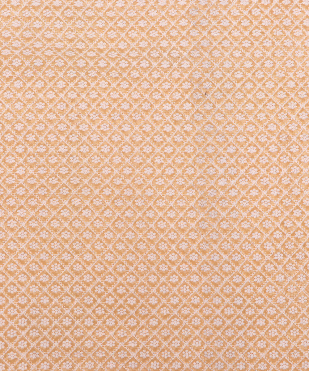 pure georgette chikankari fabric