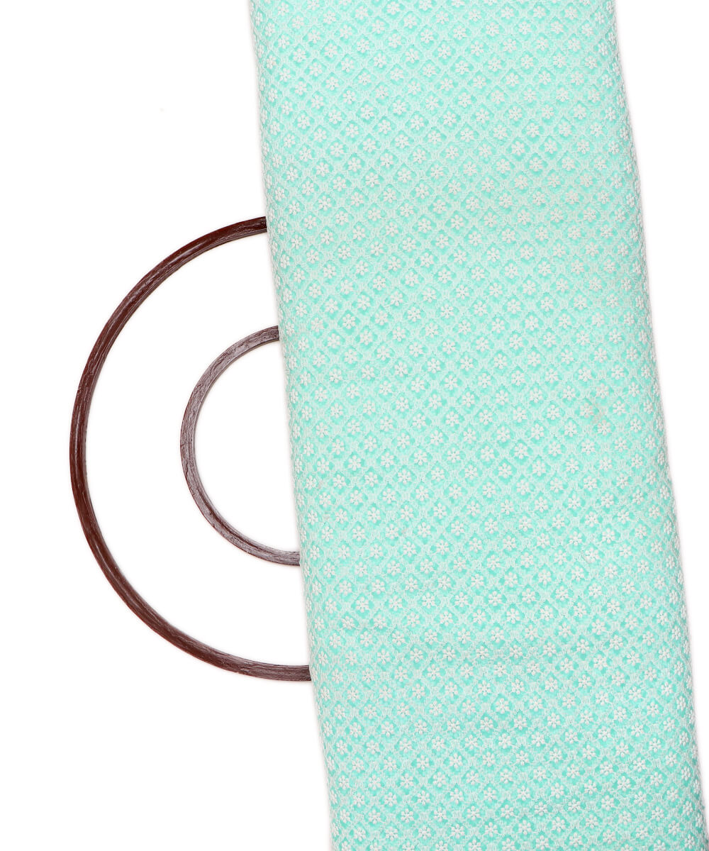 Online ChikanKari Embroidery Georgette Fabric At Fabric Dekho