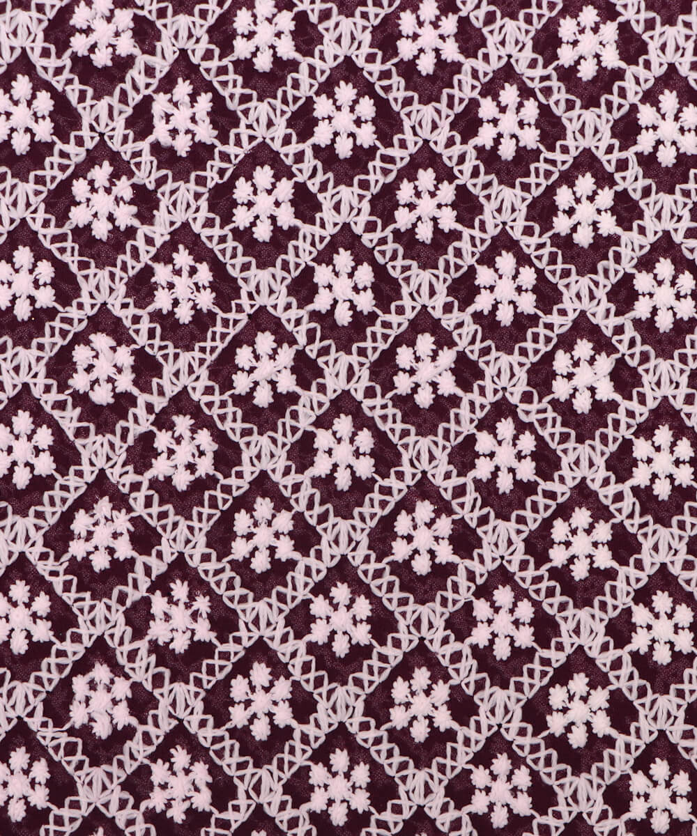 Online ChikanKari Embroidery Georgette Fabric At Fabric Dekho