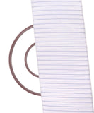 White Colour Stripes Pattern Cotton Fabric