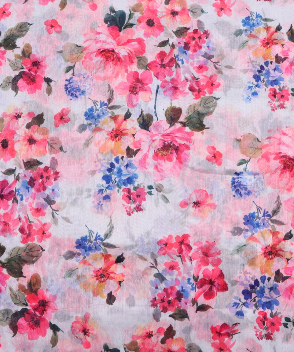 Buy Printed Chanderi Fabric Online
