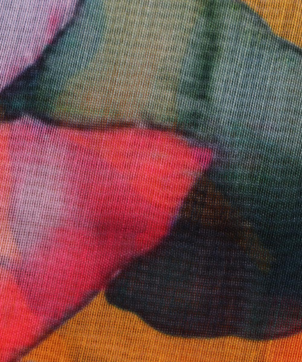 Printed Chanderi Fabric Online At Fabric Dekho