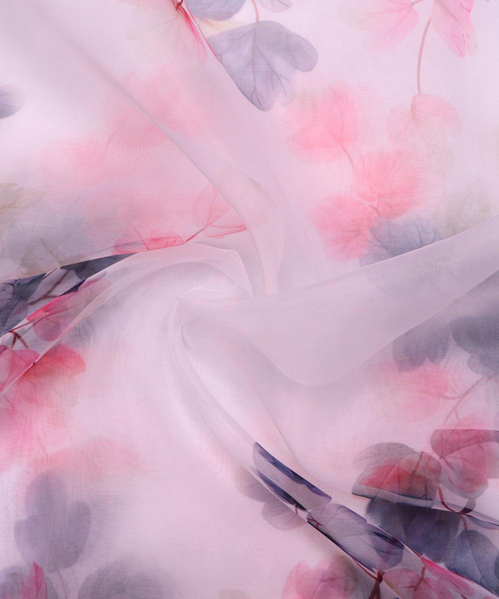 Premium Organza Printed Fabrics Online At Best Price