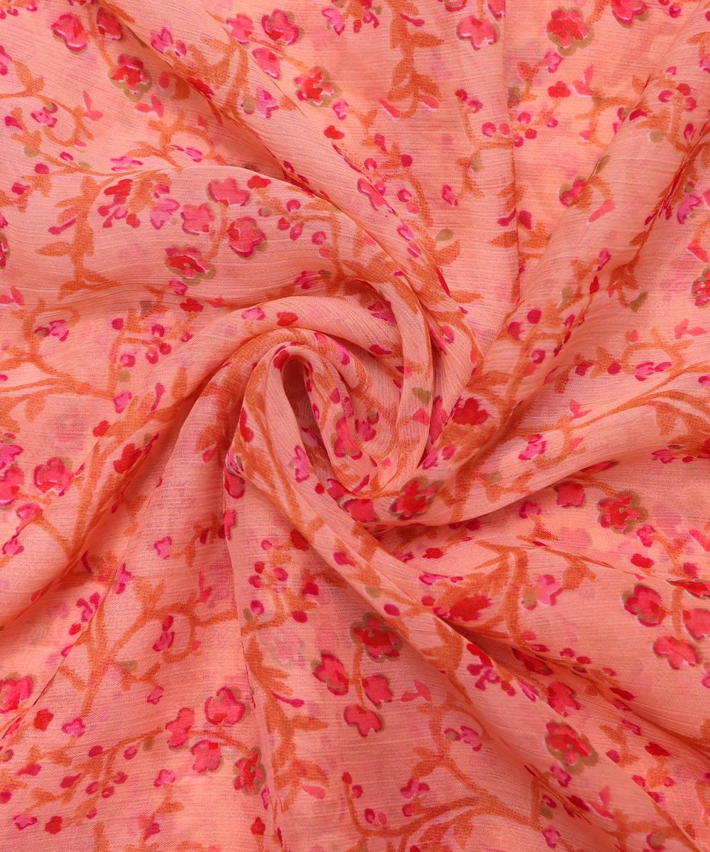 Buy Printed Chiffon Fabric At Wholesale Price At Fabric Dekho