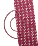Maroon Colour Floral Print Viscose Modal Cotton Silk Fabric