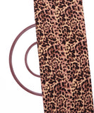 Light Yellow Colour Animal Print Crepe Fabric