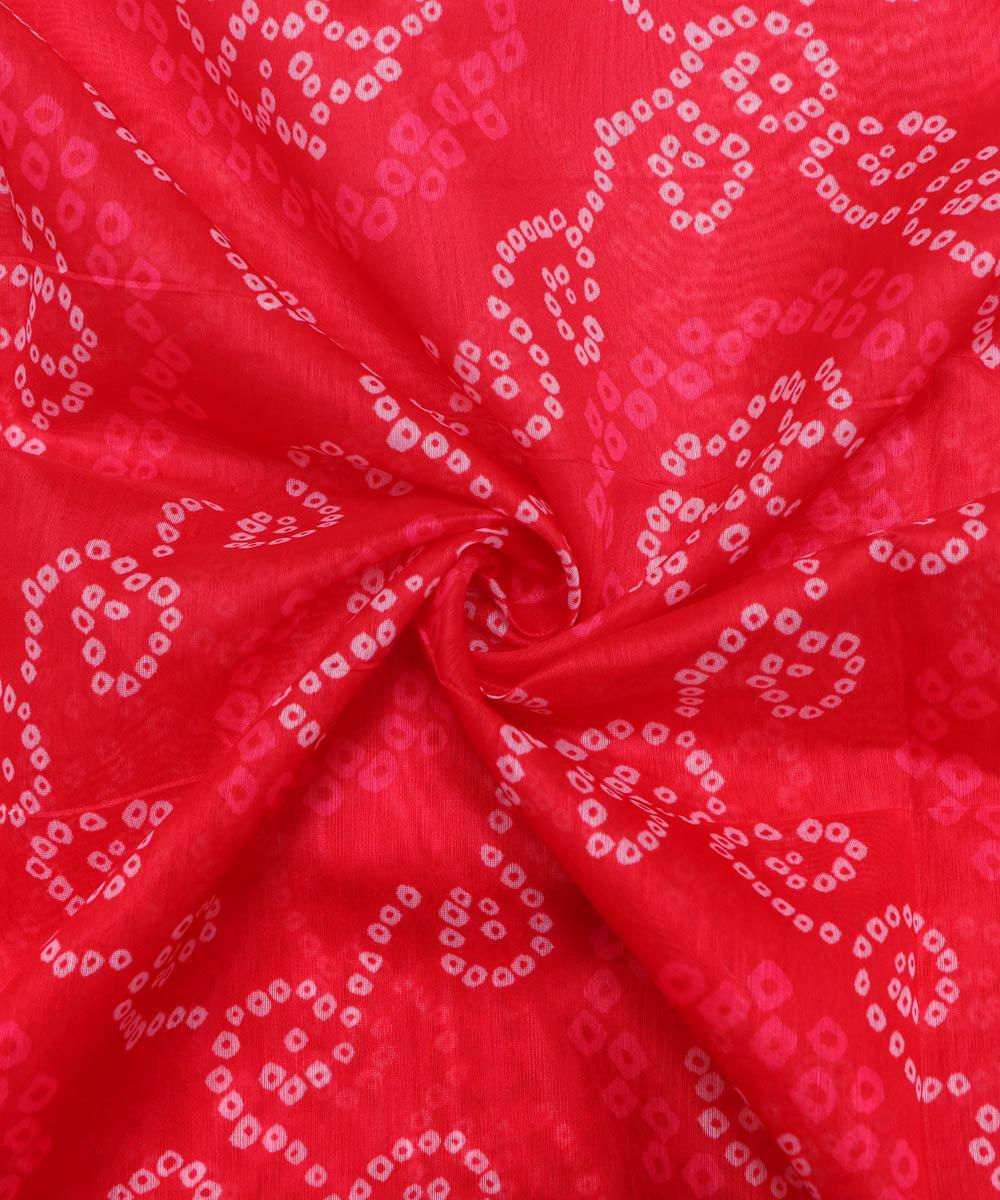 Printed Chanderi Silk Fabric Online