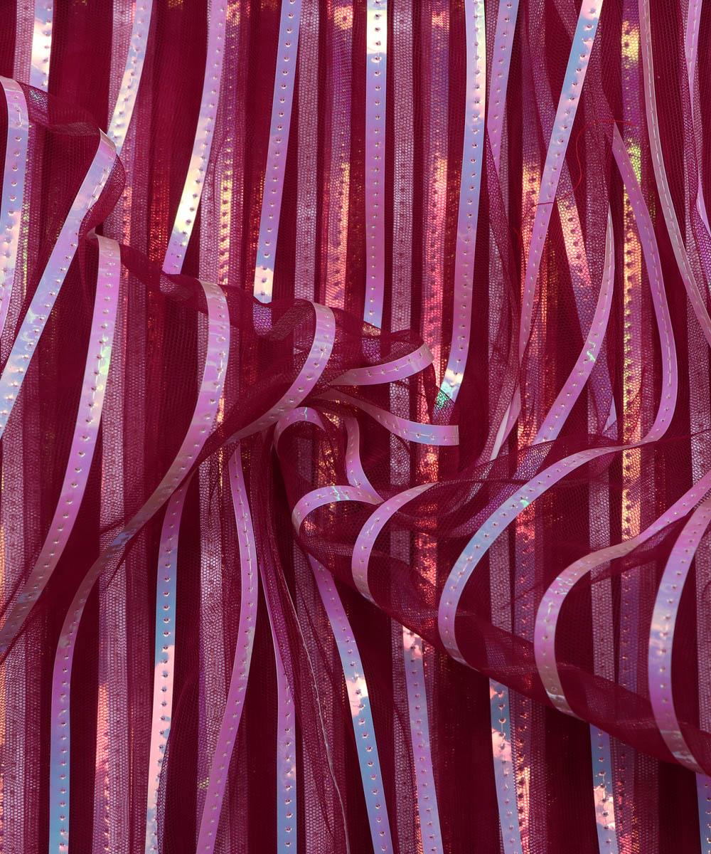 Buy Net Embroidery Fabric Online At Fabric Dekho
