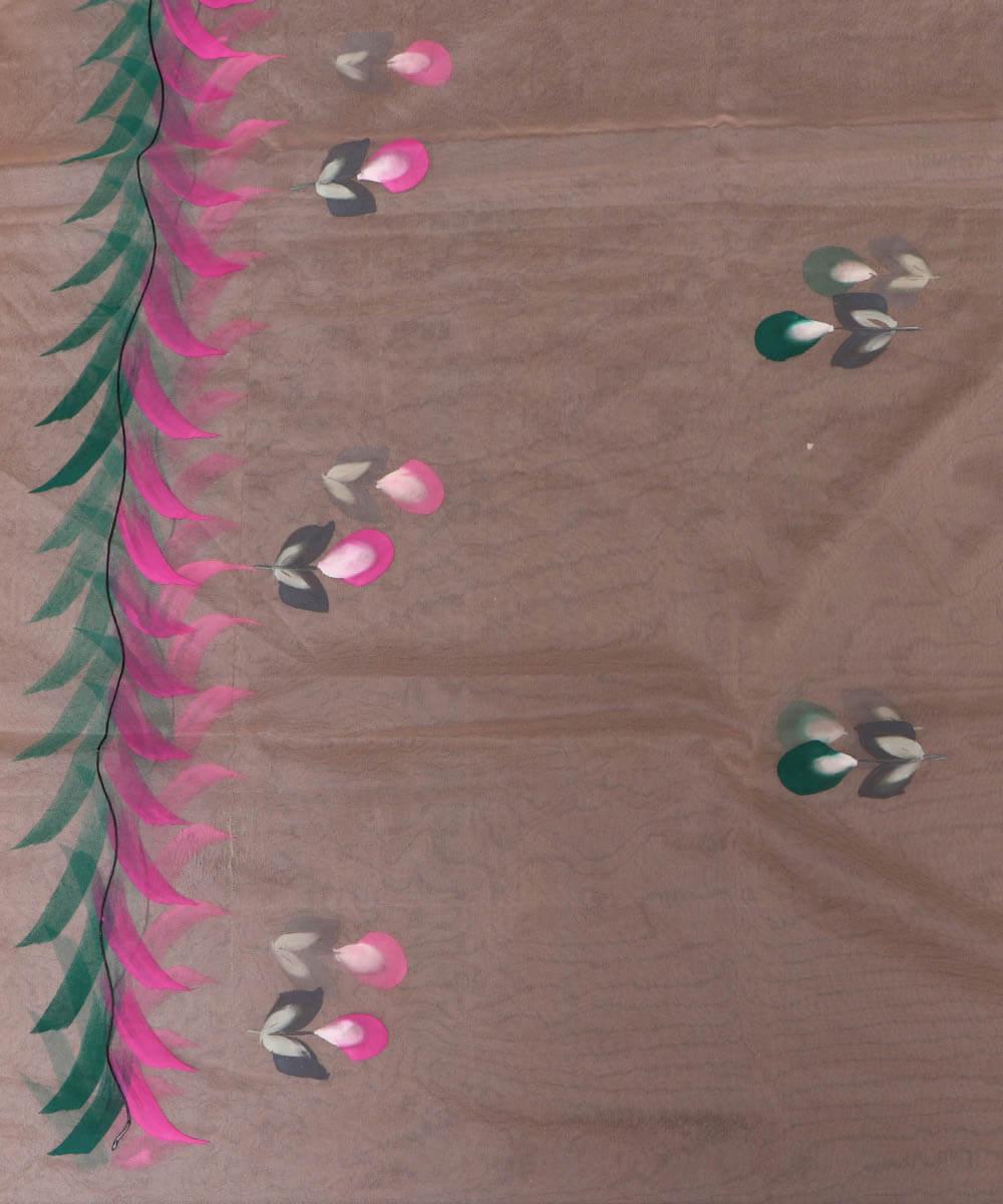 Organza Fabric Material Dupatta  Stole Scarf Digital Print Buy Now Fabric Dekho