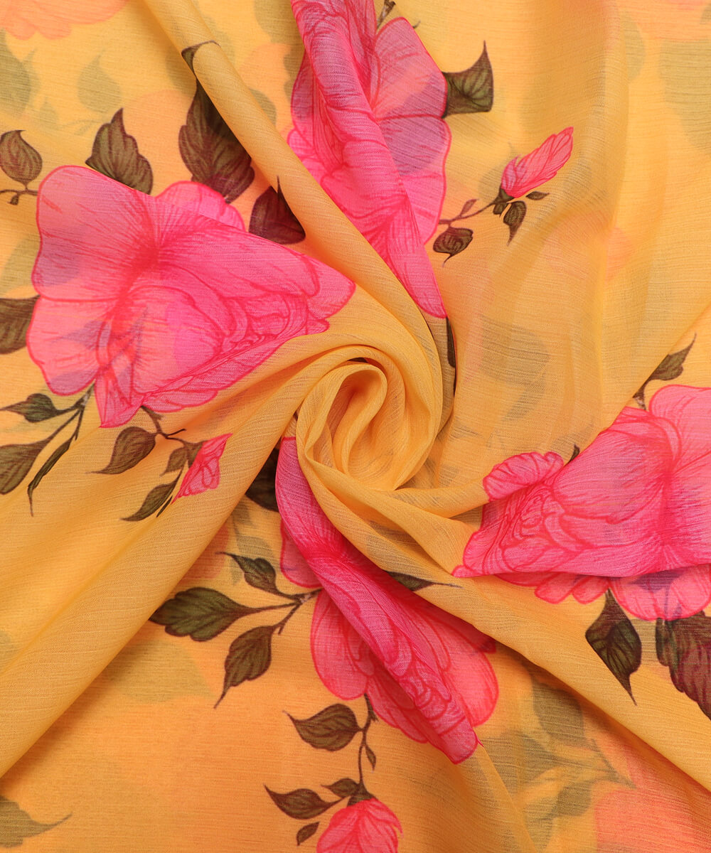 Printed Fabric Online Buy Digital Print Chiffon Fabric