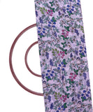 White Colour Floral Print Digital Print Chiffon Fabric