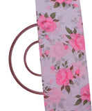 White Colour Floral Print Digital Print Chiffon Fabric