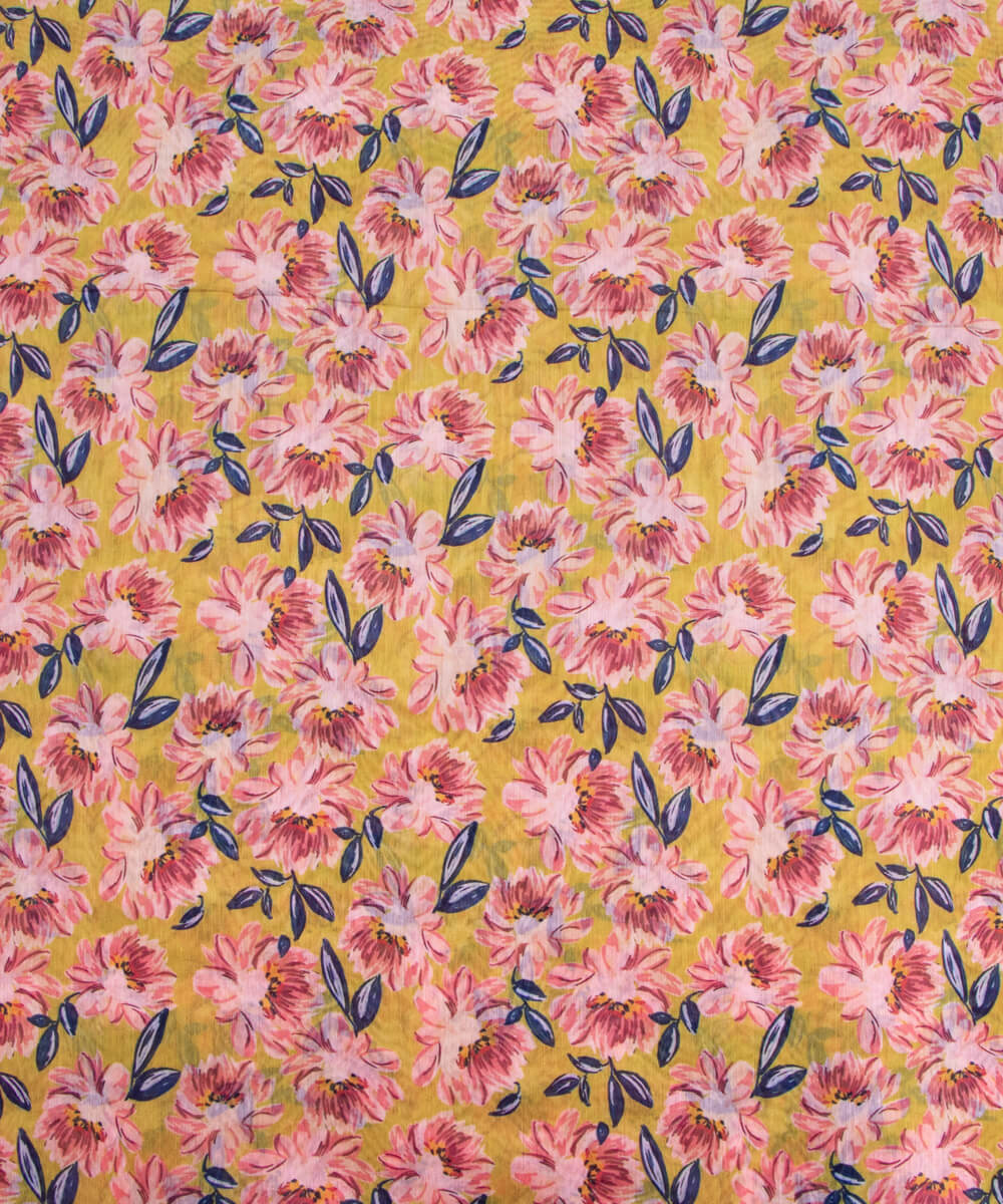 Chanderi Silk Fabric Material Store Shop Online Fabric Dekho