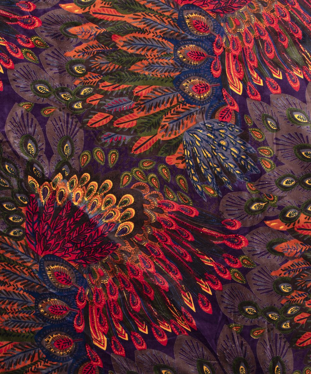 Fabric For Winter Wear Pajama Jacket Kurta Velvet Fabric Shop Online