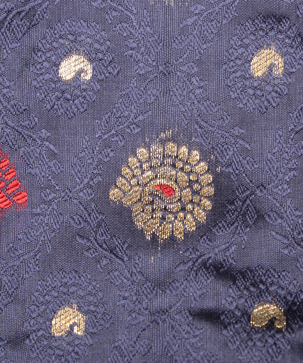 Banarasi Silk Fabric Blouse Pattu Pavada Online At Fabric Dekho