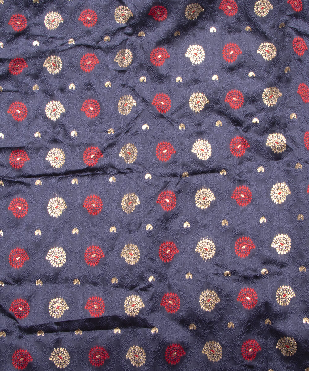 Banarasi Silk Fabric Blouse Pattu Pavada Online At Fabric Dekho