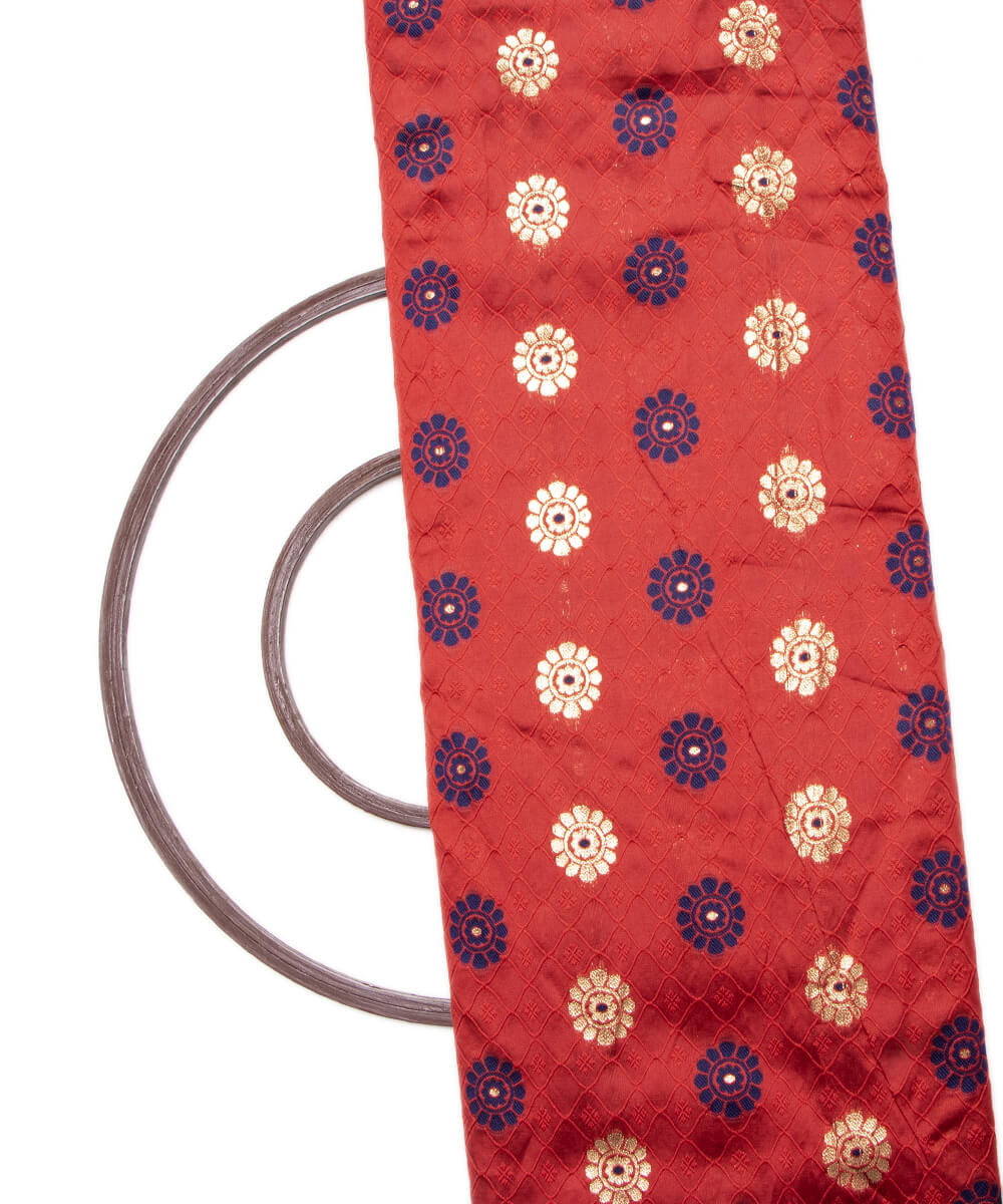 Banarasi Silk Fabric Blouse Pattu Pavada Online At Fabric Dekho