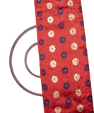 Light Maroon Colour Self Floral Design Brocade Silk Fabric