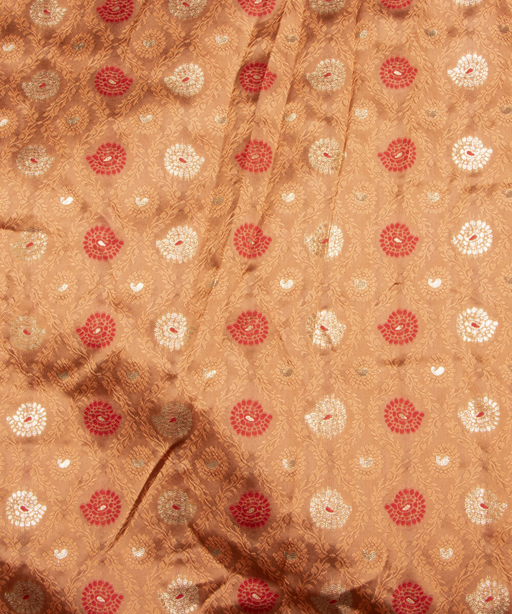 Banarasi Silk Fabric Blouse Pattu Pavada Online At Fabric Dekho