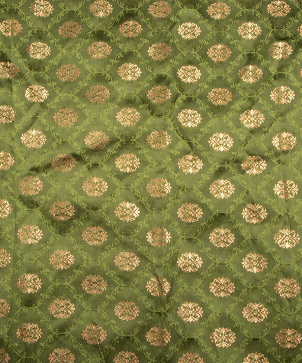 Banarasi Silk Fabric Blouse Pattu Pavada Online At Fabric Dekho