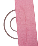 Dark Pink Colour Two Tone Plain Khadi Fabric