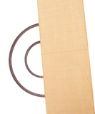 Yellow Colour Two Tone Plain Khadi Fabric