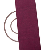 Wine Colour Two Tone Plain Khadi Fabric