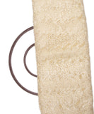 Cream Colour Floral Net Embroidery Fabric