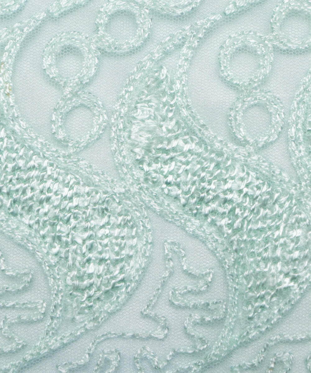 Net Embroidery Fabric Material Boutique Designer