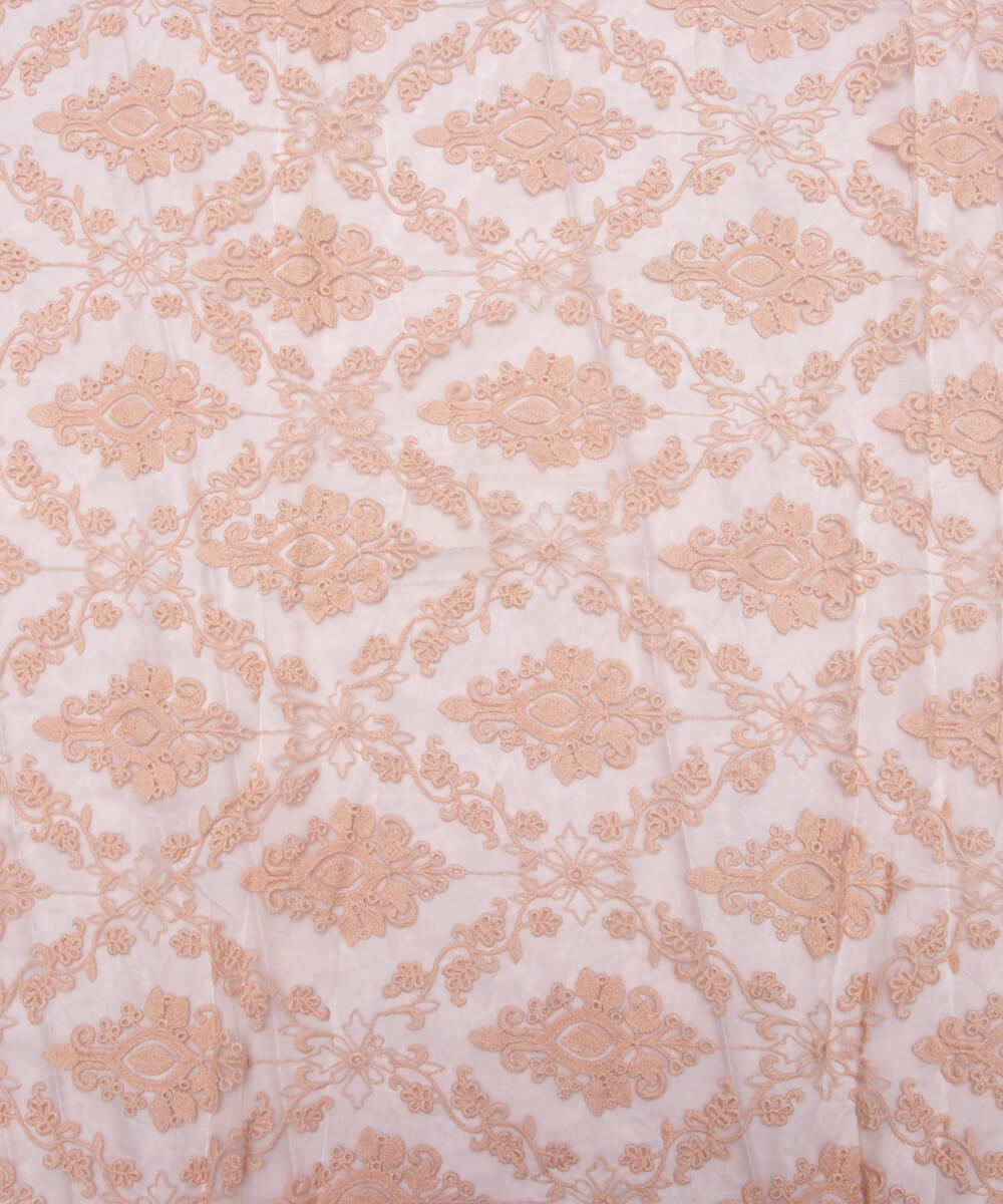 Net Embroidery Fabric Material Boutique Designer