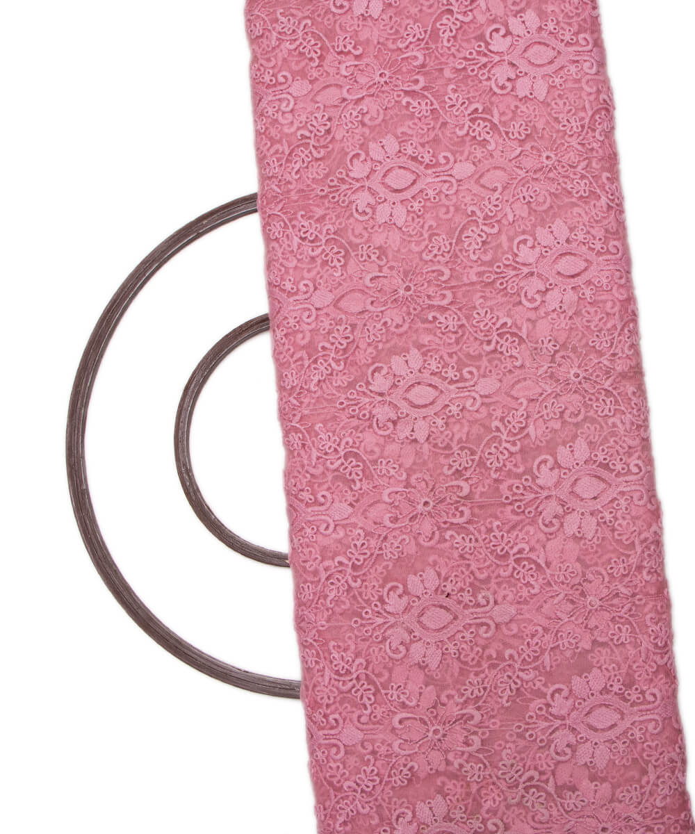 Net Embroidery Fabric Material Boutique Designer