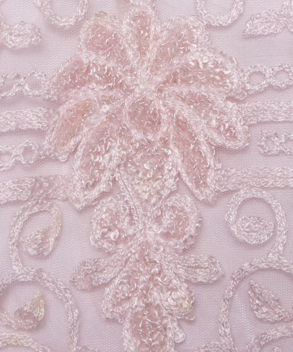 Net Embroidery Fabric Material Boutique Designer