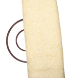 Light Cream Colour Floral Net Embroidery Fabric