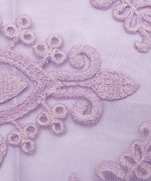 Net Embroidery Fabric Material Boutique Designer