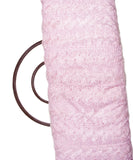 Light Pink Colour Floral Net Embroidery Fabric