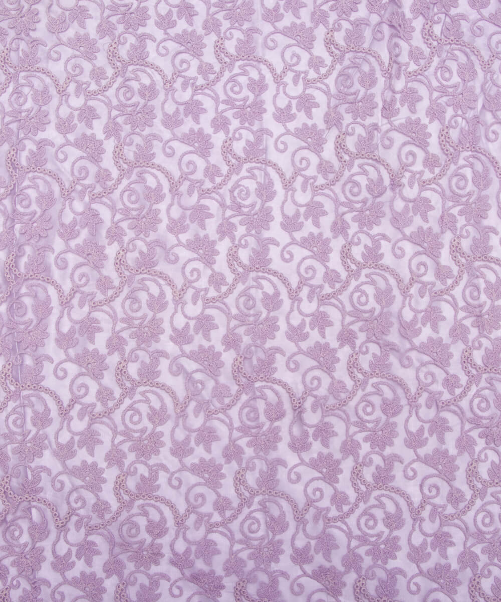 Net Embroidery Fabric Material Boutique Designer