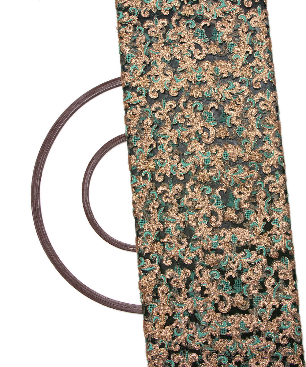Net Embroidery Fabric Material Boutique Designer