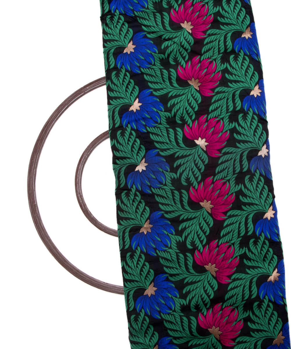 Shop Soft Banarasi Brocade Silk Fabric Online